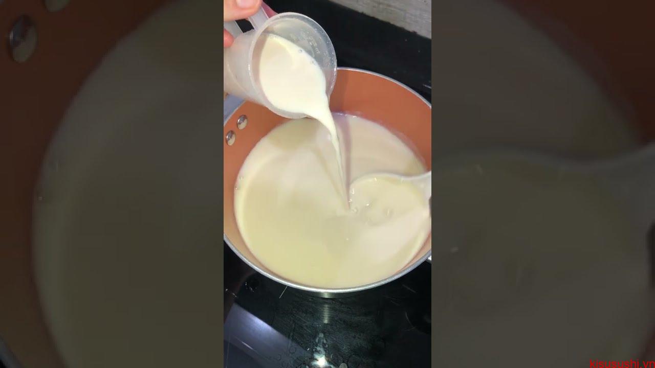 Cách làm tàu hũ (tào phớ) nước đường bằng sữa đậu nành