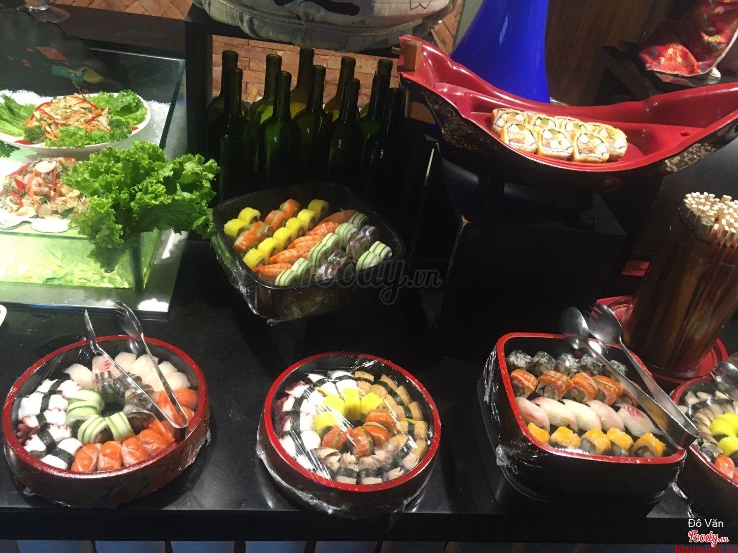 Điểm danh 7 nhà hàng buffet sushi TPHCM đang nổi như cồn