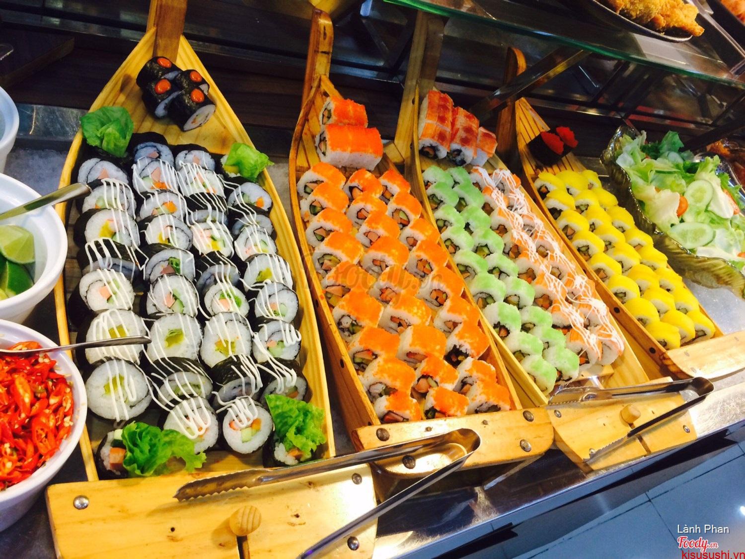 Điểm danh 7 nhà hàng buffet sushi TPHCM đang nổi như cồn