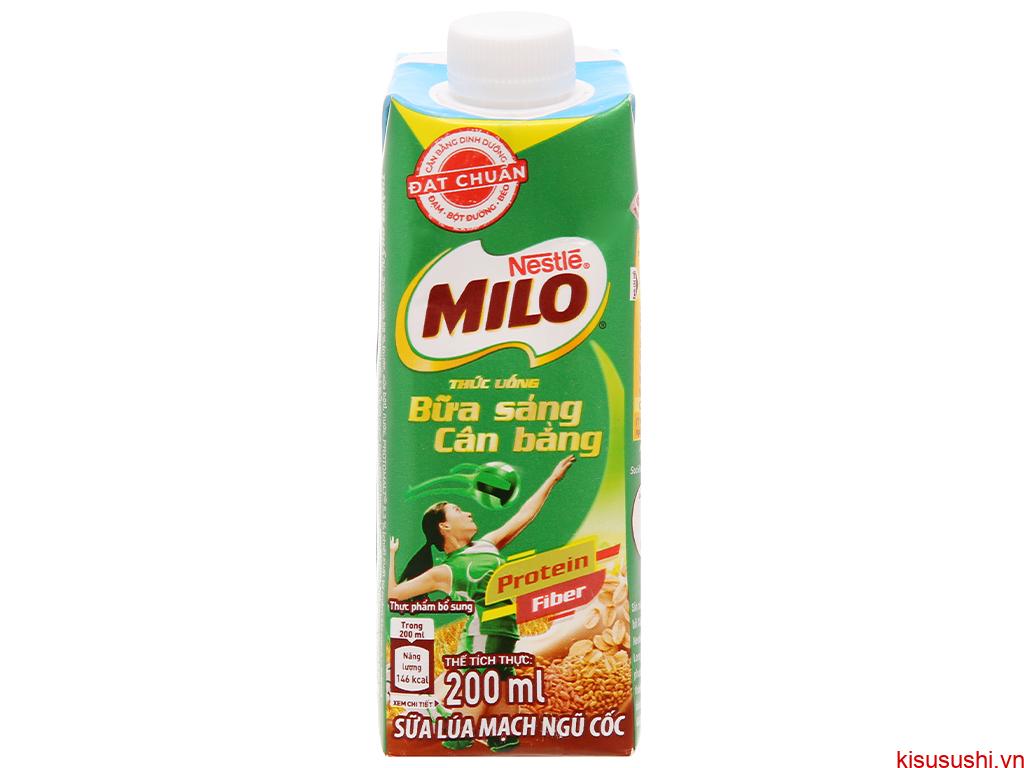 Milo Sữa và Milo Trứng Một Kết Hợp Tuyệt Vời Cho Thức Uống Bổ Dưỡng