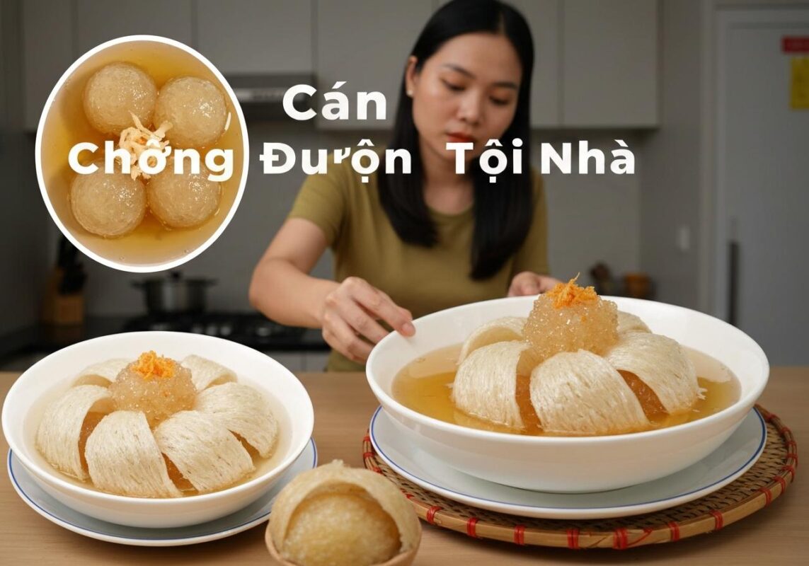 cách làm yến chưng đường phèn