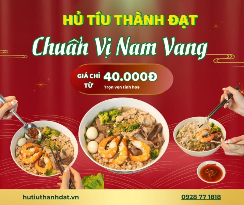 Hủ tiếu nam vang Thành Đạt
